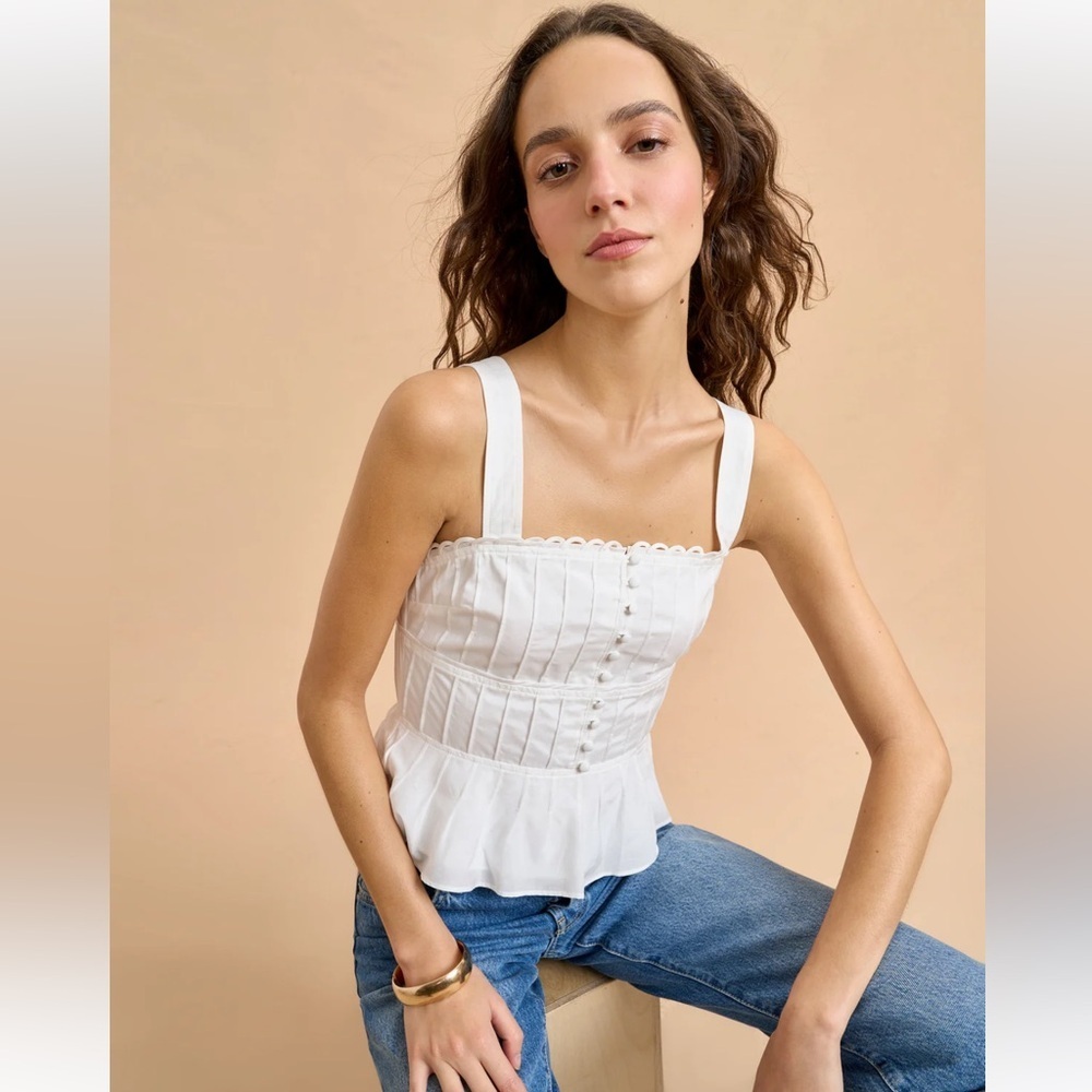 🤍 NWT La Ligne NYC Esme Top